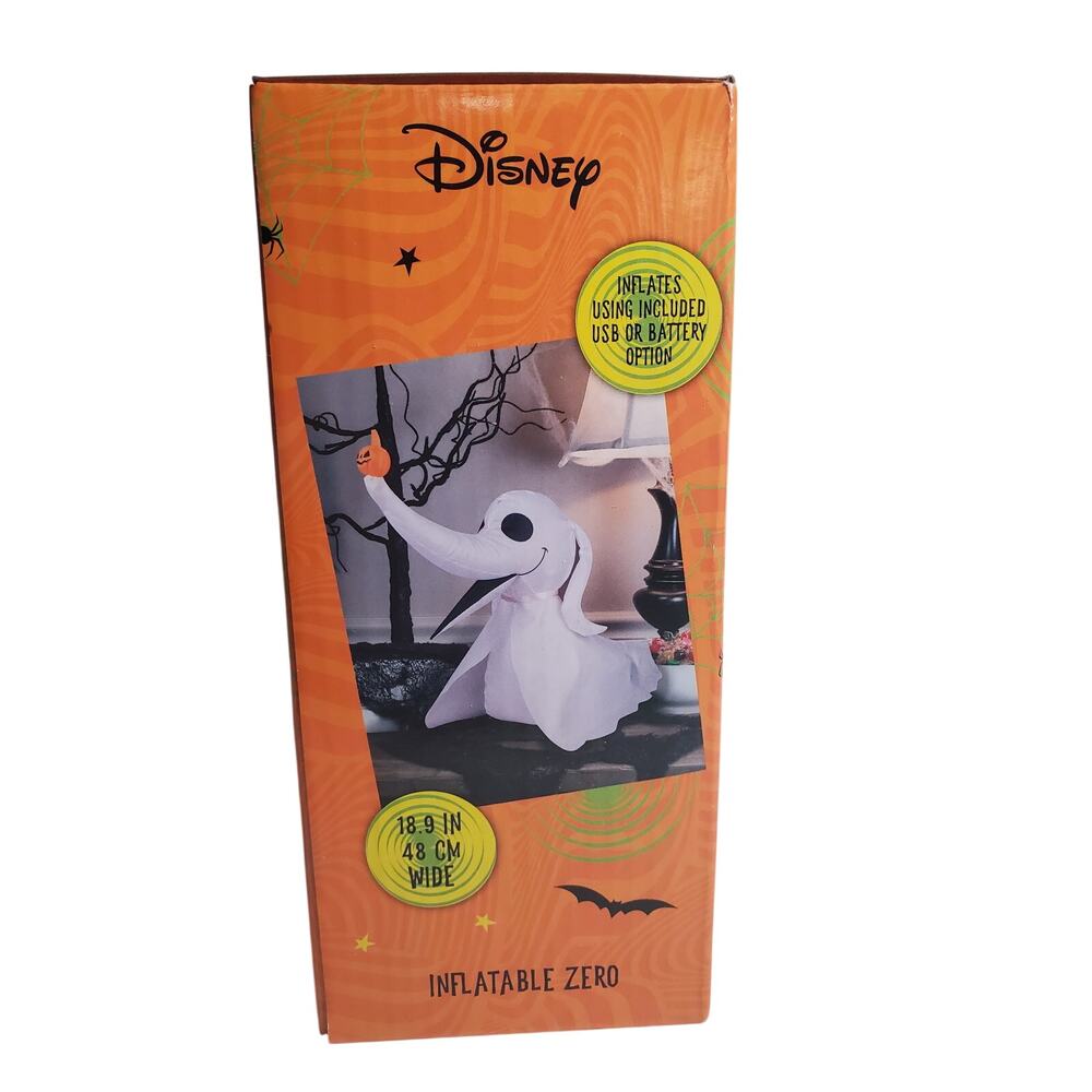 Disney - Inflatable Zero - Nightmare Before Christmas - 19in Wdie - Picture 2 of 3